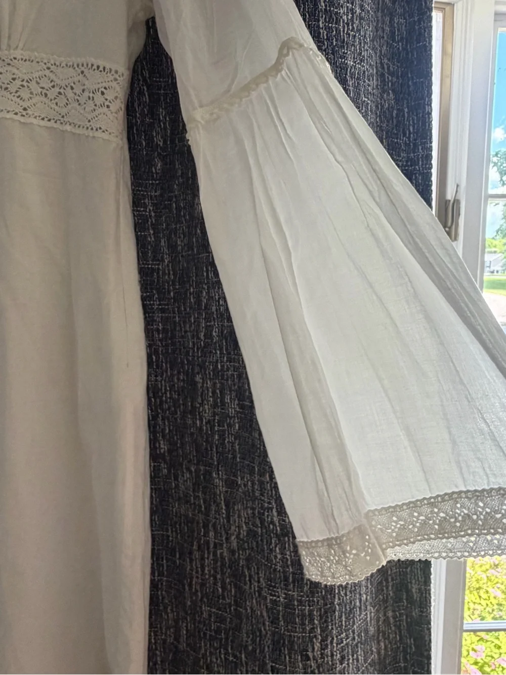Express White 100% Cotton Dress - Picture 3 of 11